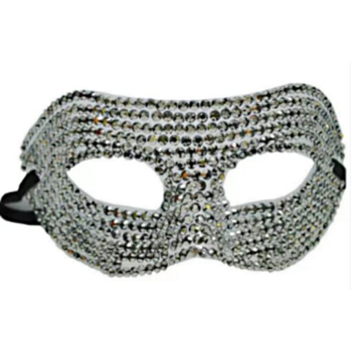 Half Mask W/Rhinestones