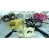 Glitter Masks W/Trim Two-Tone Astd
