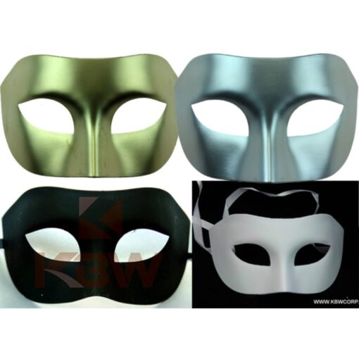 Metallic Mask Male Astd