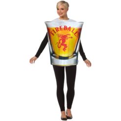 Fireball Shot Glass Adult Costume