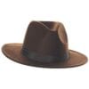 Fedora- Brown 1 Fedora- Brown