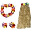 Hawaiian Accessory Kit Skirt, Lei, Wrist 1 Hawaiian Accessory Kit Skirt, Lei, Wrist
