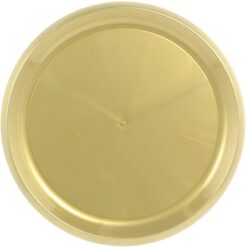 Platter 16" Plastic Gold