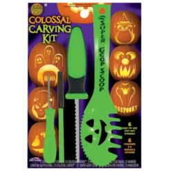 Colossal Pumpkin Carving Kit w/Stencils