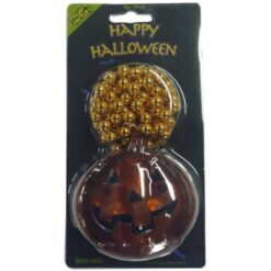 Light Up LRG Pumpkin Necklace