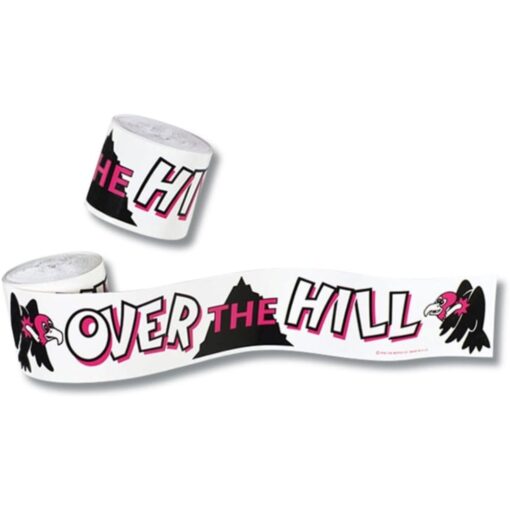 Over-The-Hill Crepe Paper Streamer 30Ft