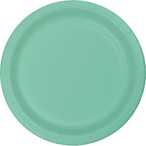 Fresh Mint Plate Paper Rnd 10&Quot; 24Ct