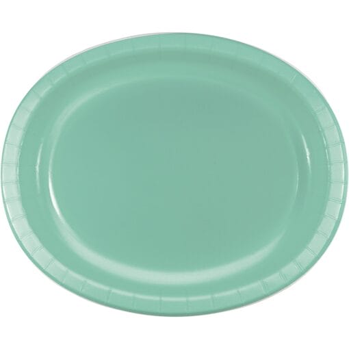 Fresh Mint Platter Oval 10&Quot;X12&Quot; 8Ct