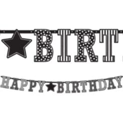 Happy Birthday Giant Letter Banner 11ft