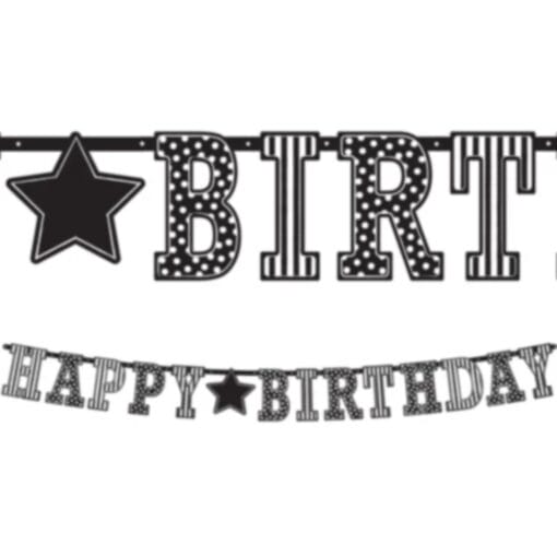 Happy Birthday Giant Letter Banner 11Ft