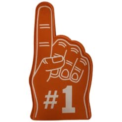 Orange Foam Finger