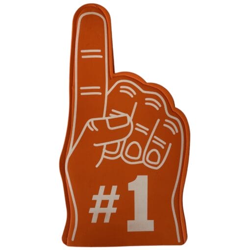 Orange Foam Finger