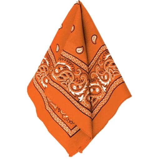 Orange Bandana 20&Quot; X 20&Quot;