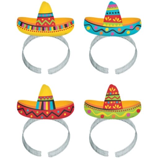 Sombrero Headbands 8Ct