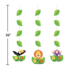 Jungle Safari Hanging Cutouts
