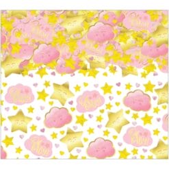 Oh Baby Girl Pink & Gold Foil Confetti 2.5oz