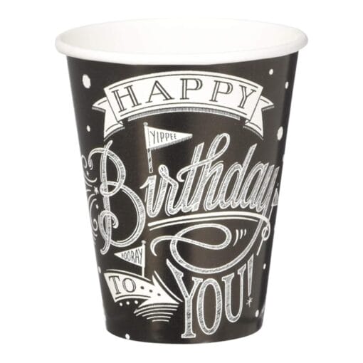 Hooray It'S Your Birthday Cups Hot/Cold 9Oz 18Ct