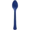 Navy Blue Premium Spoons 20CT