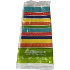 Summer Pottery Plastic Tablecover 54x102
