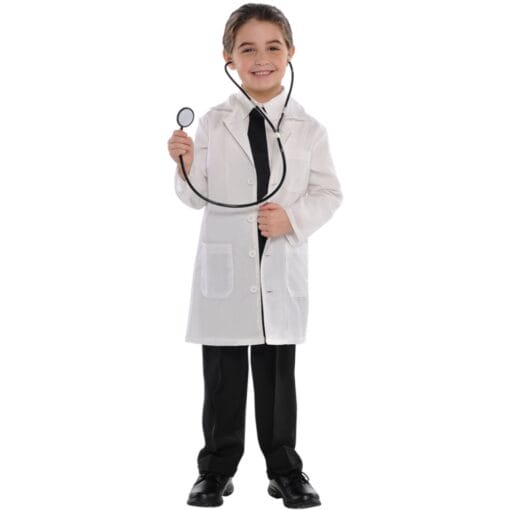 Lab Coat White Child Medium(8-10)