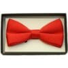 Red Satin Bowtie W/Elastic