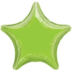 Solid Color Star Balloons