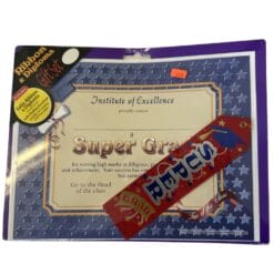 Super Grad, Ribbon/Diploma Set