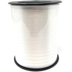White Curling Ribbon 3/16" 500YD