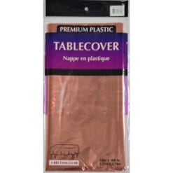 Rose Gold Metallic Table Cover