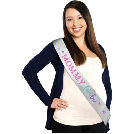 Mommy To Be Foil Sash