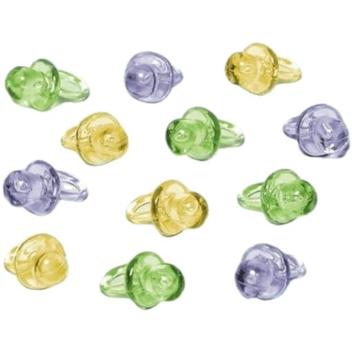 Baby Shower Pacifier Favor Charms 24Ct