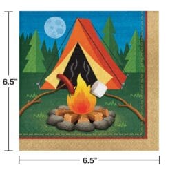 Camp Out Napkins Lunch 16CT