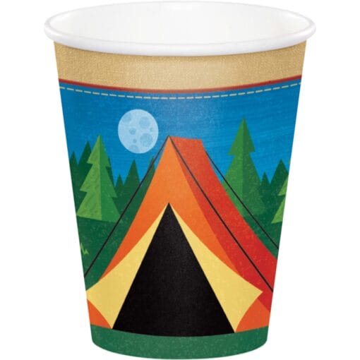 Camp Out Cups Hot/Cold 9Oz 8Ct