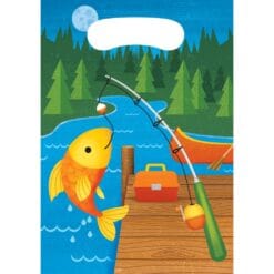 Camp Out Loot/Favor Bags 8CT