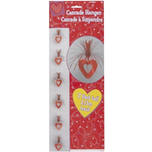 Valentine Hrt Cscd Hanger 7 Ft