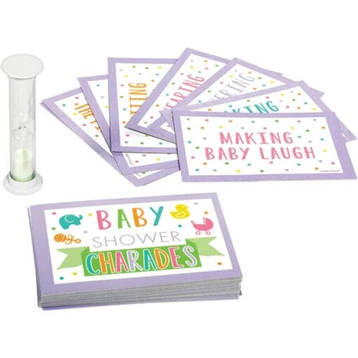 Charades Baby Shower Game