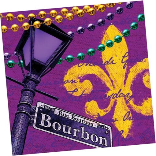 Rue Bourbon Napkins Lunch 2P 18Ct