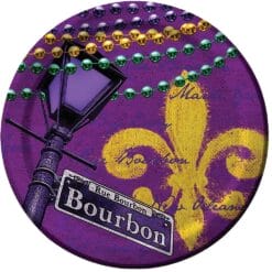 Rue Bourbon Plates 9" Dinner 8CT