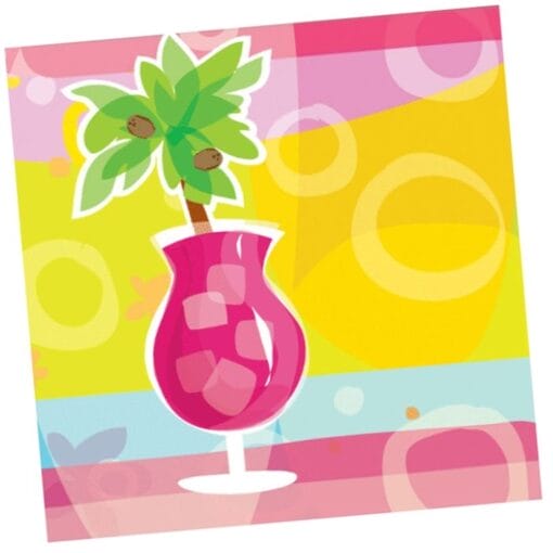 Happy Hour Napkins Beverage 18Ct