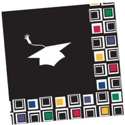 Mod Grad Napkins Beverage 16CT