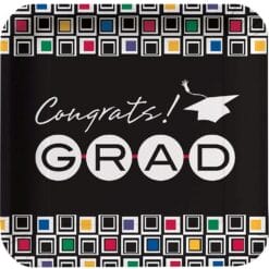Mod Grad Plates SQR 10" 8CT