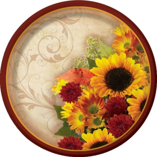 Floral Inspiration Plates 10&Quot; Rnd 8Ct