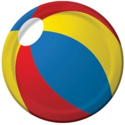 Beach Play Plates 7" 8CT