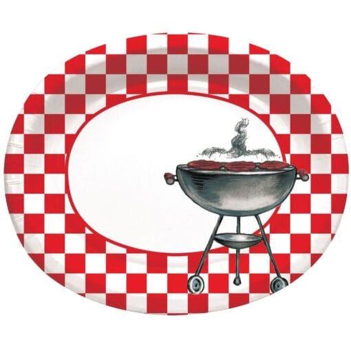 Grillin' Classic Oval Platters 10X12 8Ct