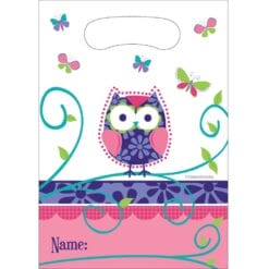 Owl Pal Loot Bags 8CT