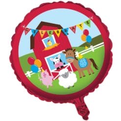 18" RND Farmhouse Fun Foil Balloon