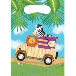 Safari Adventure Loot Bags 8CT