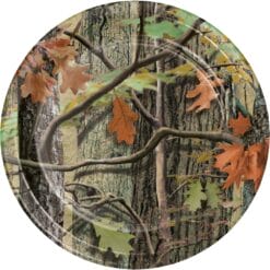 Hunting Camo Plates 9" 8CT