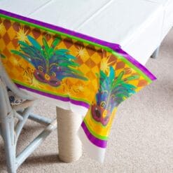 Masquerade Tablecover Plastic 54x108
