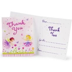 Garden Fairy Thank You Notes 8CT